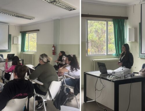 Βιωματικό Εργαστήρι του «Έρασμου» στο ΣΑΕΚ Νοσηλευτικής Βέροιας, με θέμα την Αυτοφροντίδα του επαγγελματία υγείας