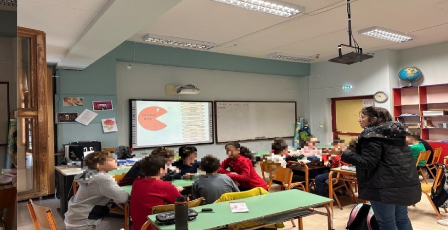 Δράση ενημέρωσης /ευαισθητοποίησης των μαθητών της Ε΄ τάξης με αφορμή την 25 η Νοέμβρη- Διεθνή Ημέρα για την εξάλειψη της βίας κατά των γυναικών